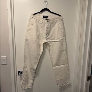 Abercrombie & Fitch Off-White Jeans
